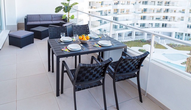 Global Vacacional: Apartment for 5 people with terrace