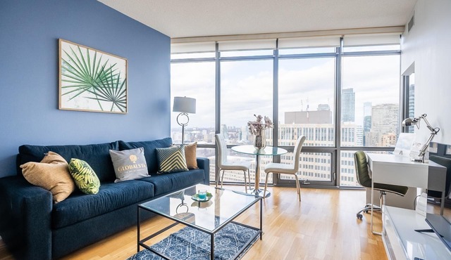 GLOBALSTAY. 1BR High Floor View Downtown Toronto