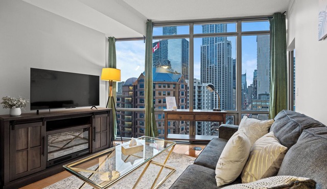 GLOBALSTAY. High Floor 1BR View Downtown