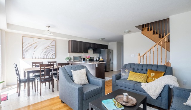 GLOBALSTAY. New 3BR 2.5BA Townhouse, 19km to Niagara Jorney