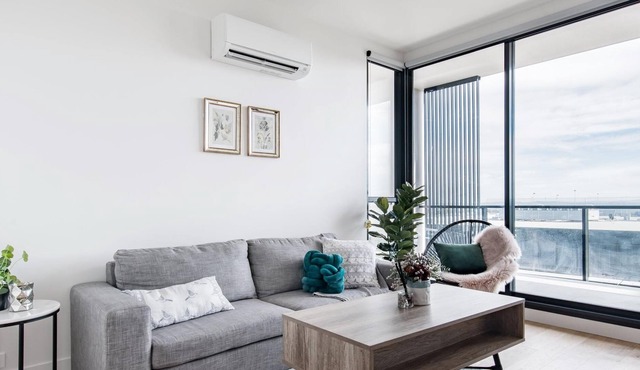 Go Shopping Across the Street from a North Facing & Spacious Apt