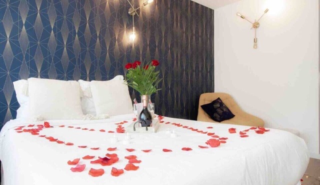 Golden Blue jacuzzi et 2 vélos