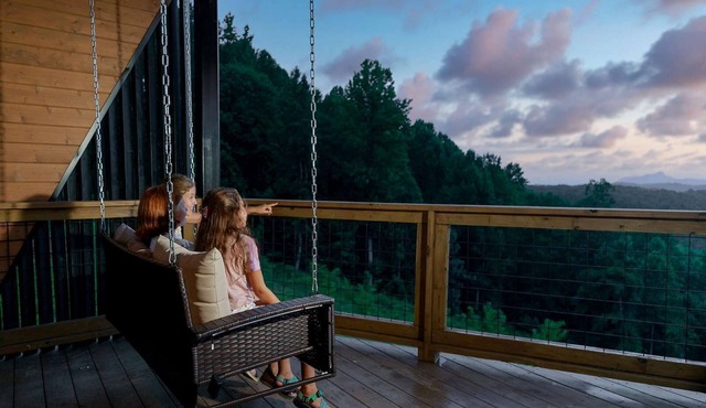 Golden Dawn at Saluda Mountain Retreats!