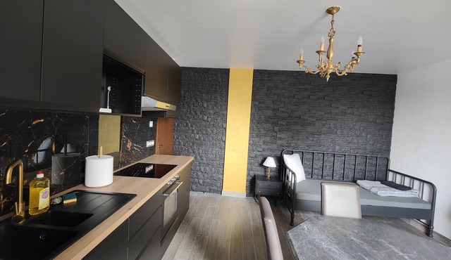 Golden Elegant Apartment
