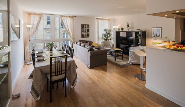 Golden triangle spacious Bordeaux apartment