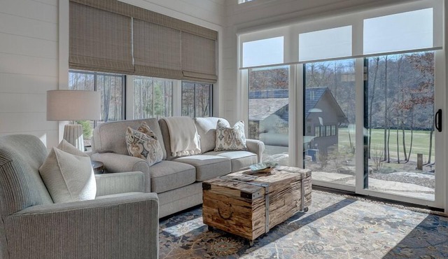 Golf and Riverfront Cottage | King Bed | Group Availability