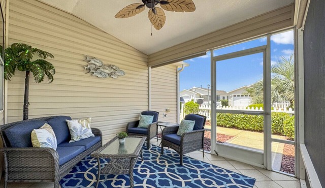 Golf Cart Included - Dog Friendly - Near Lake Sumter and Brownwood