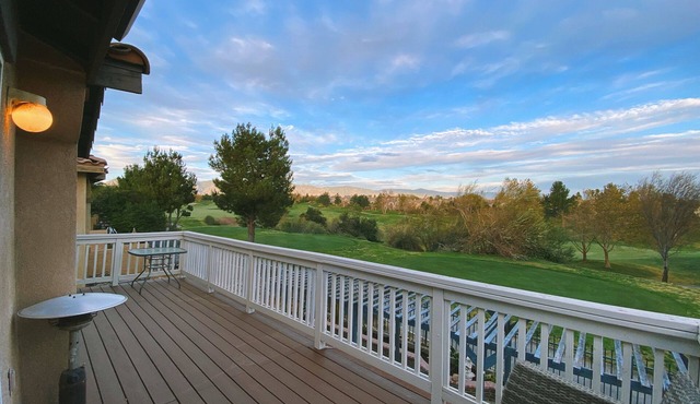 Golf course house with 2 master bedrooms