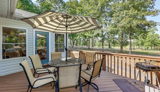 Golf, Fish & Hike: Hot Springs Village Home!