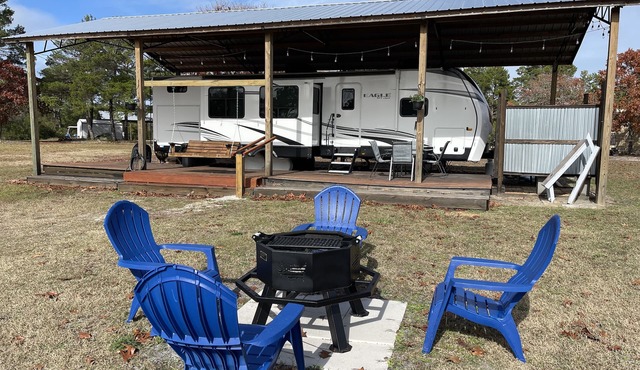 "Gone Coastal" Luxury Glamper by the Beach