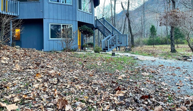 Good Bones Cabin on Middle Creek - Blue Ridge Mountain Retreat on 2 Acres