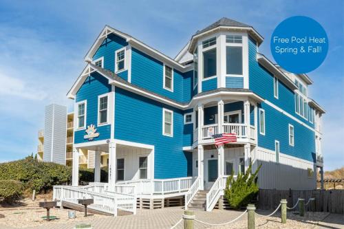 Good Karma Retreat - Nags Head MP 15.5, Oceanfront, Elevator, Pool, Hot Tub, Pets OK, Flex Stays