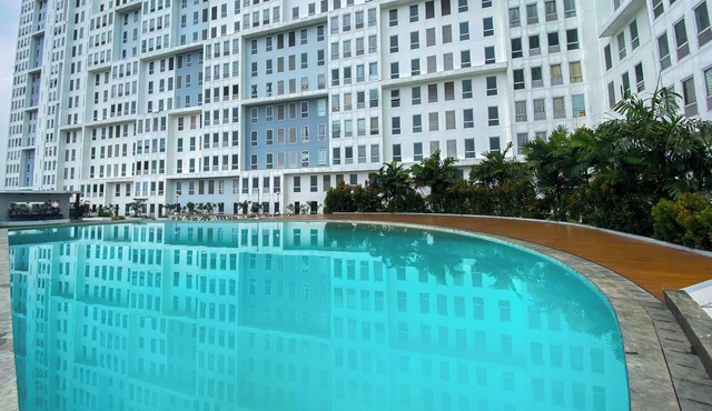 Good Place and Restful 2BR at Patraland Urbano Apartment
