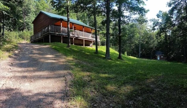 GORGEOUS 20-Acre Modern Rustic Cabin! Walking Trails & Nearby Lake Access!