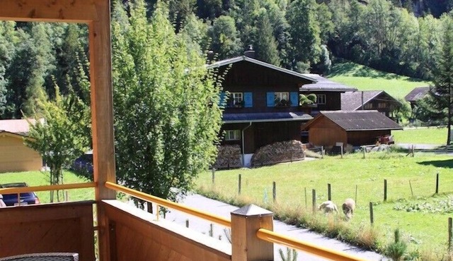 Gorgeous 3 Bedroom Apartment with Uninterrupted Lauterbrunnen Valley Views