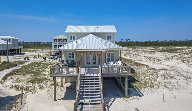 Gorgeous 4 Bdrm, 3 Ba Gulf Front Private Home, Sleeps 10