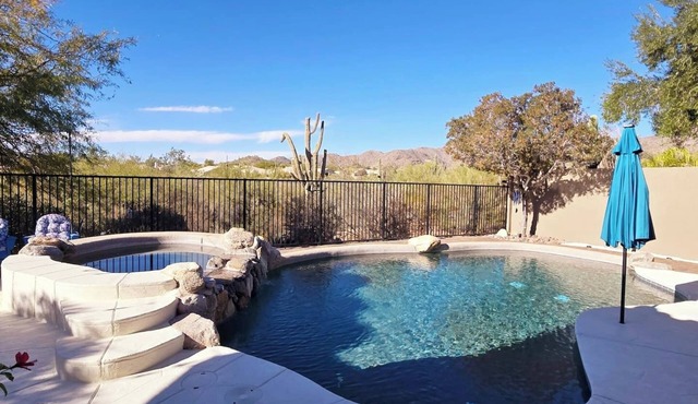 Gorgeous 4BR Home w/Heated Pool & Mtn Views