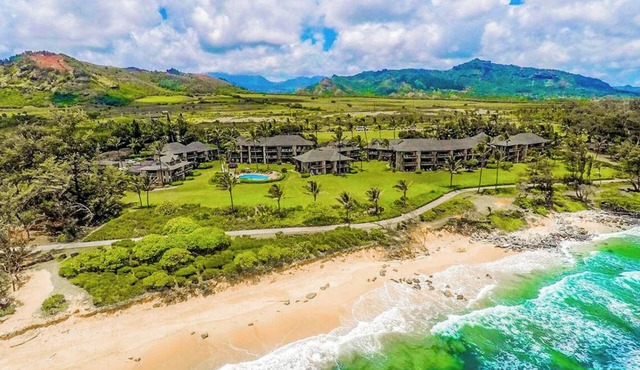 Gorgeous 5 br for 12 in Kapaa - Beachfront!