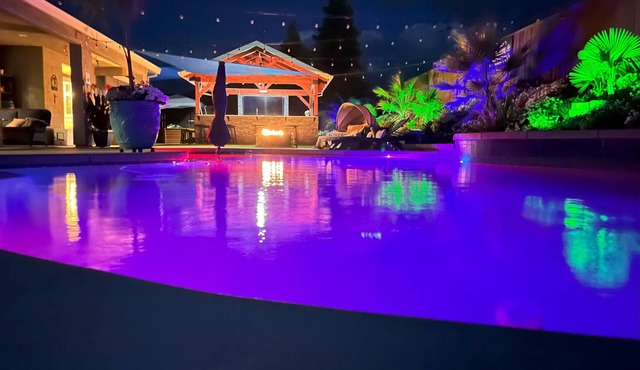 Gorgeous backyard oasis with all of the comforts of home, the W has it all!