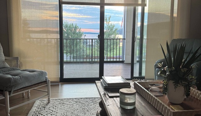 Gorgeous brand new 2-bedroom condo with AC in serene Village of Walloon Lake.