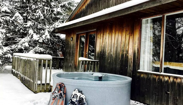 Gorgeous Cabin Rental with Spacious Deck on Lake Bernard, Ontario