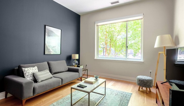 Gorgeous Foggy Bottom 1BR w/Gym, walk to GWU, Metro, by Blueground