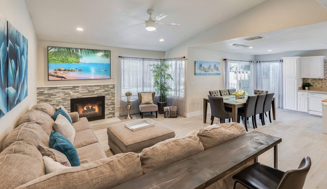 Gorgeous, Furnished Home w/Pool + 2 Car Garage