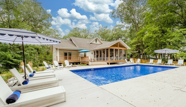 Gorgeous Grand Beach Home With Private Pool!