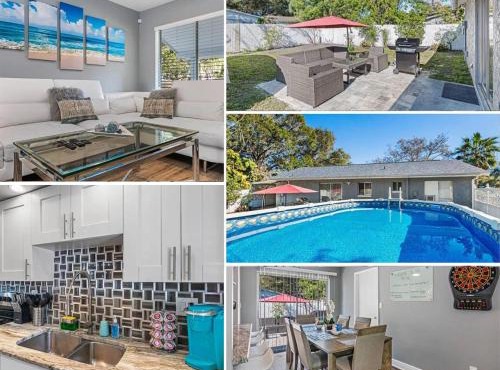 Gorgeous Heated Pool House Near Gulf Beaches!