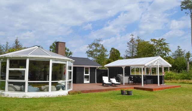 Gorgeous home in Hals with sauna