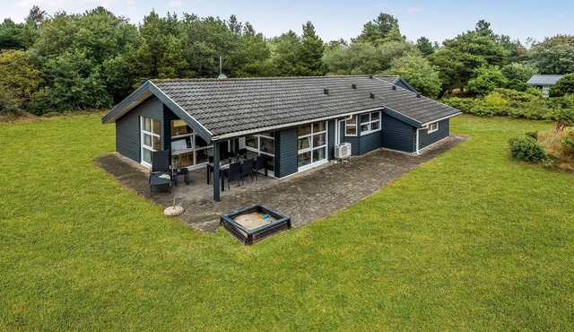 Gorgeous home in Henne with sauna