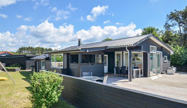 Gorgeous home in Knebel with sauna