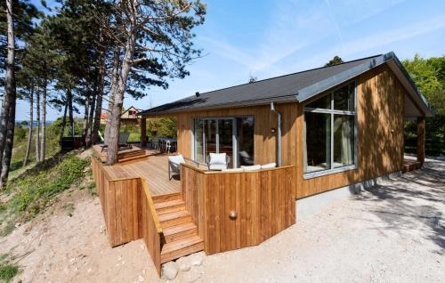 Gorgeous Home In Knebel With Sauna