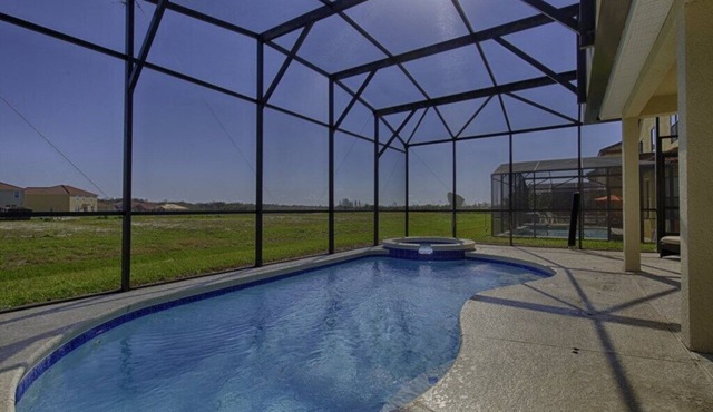 Gorgeous home with pool, game room, hot tub and near golf course!