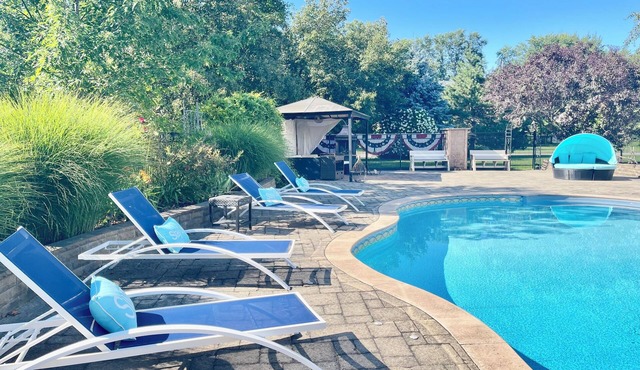 Gorgeous house with pool, beautiful backyard, garden and koi fish pond