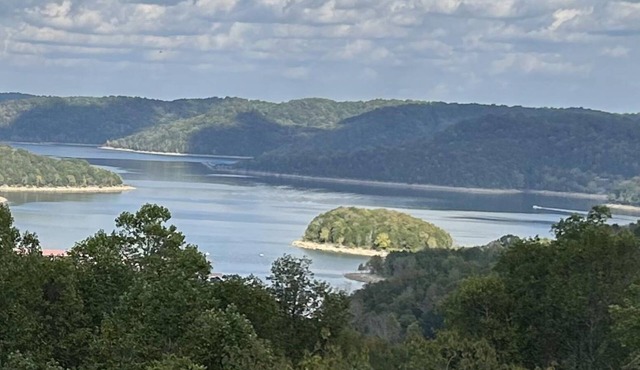 Gorgeous Lake front view of Center Hill Lake Cove Hollow