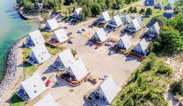 Gorgeous Lake Michigan Views: Completely Remodeled and Steps from the Beach!