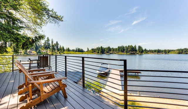 Gorgeous Long Lake Home w/Dock, Kayak, SUP & More