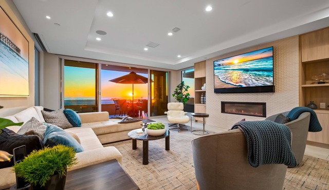 Gorgeous ocean front three-story home
