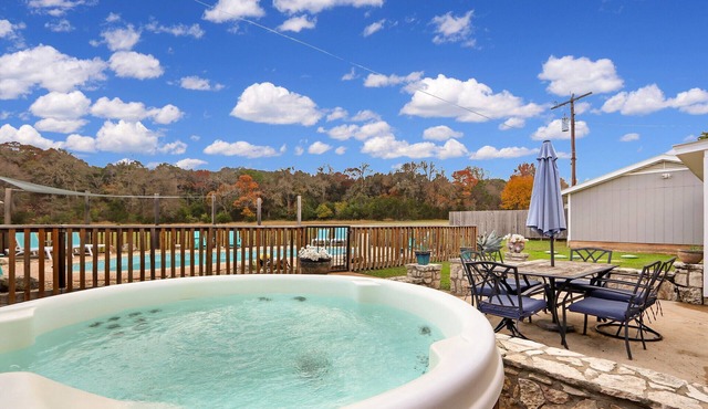 Gorgeous recently renovated 4 bedroom home with a pool and hot tub