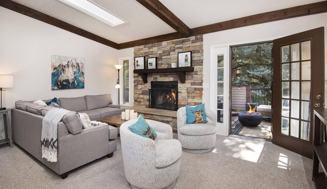 Gorgeous Renovated Condo, Private Hot Tub, on Bus Route