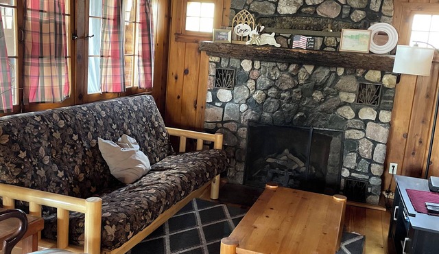 Gorgeous rustic cabin- holds10 people- amazing swimming beach in charming MN