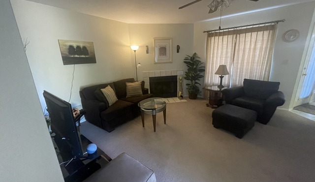 Gorgeous three-bedroom, fully furnished condo with pool, spa, laundry