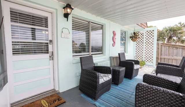 Gorgeous Unobstructed Gulf views & path in Laguna Beach on quiet West End of PCB