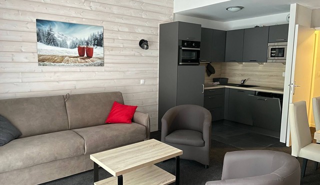 Gourette: Duplex for 8 pers, near slopes, sheets included