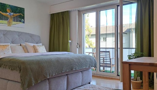 Grünes 1-Zimmer-Appartement