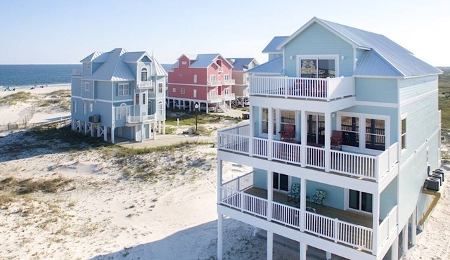 Grace | 6BR Fort Morgan Beach Retreat | Pet-Friendly | Gulf View