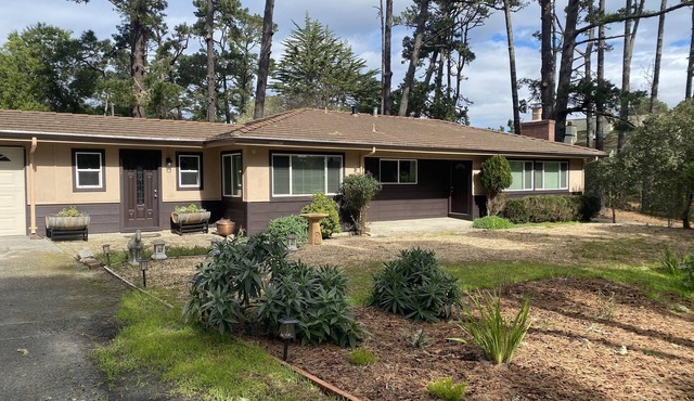 Gracious 3-bedroom Pebble Beach Home in Quiet, Convenient Wooded Area