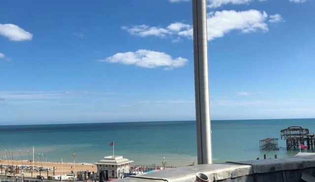 Grade II listed penthouse sea view