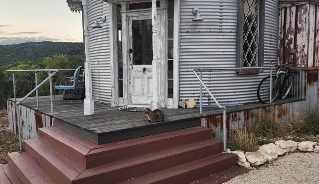 Grain Bin Cabin in the Country
